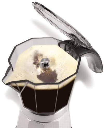 ماكينة صنع اسبريسو ايطالي وموكا وقهوة كهرباء 6 أكواب