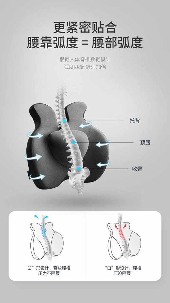 مسند للظهر للسياره كود 151