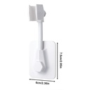 حامل وماسك لسماعة الدش دوار بلزق دبل فيس قوي سيليكون