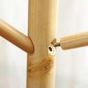 استاند شماعة عصري حامل للملابس والشنط لغرف النوم والأطفال خشب