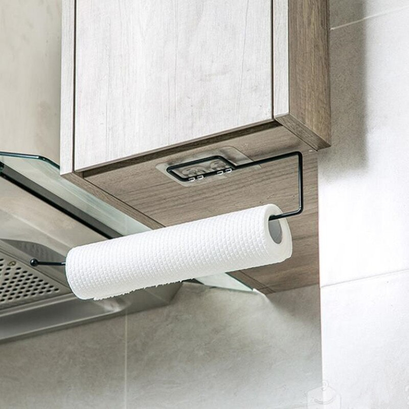 حامل للفوط والمناديل ذاتي اللصق معدن غير قابل للصدأ