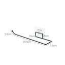 حامل للفوط والمناديل ذاتي اللصق معدن غير قابل للصدأ