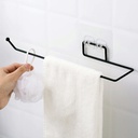 حامل للفوط والمناديل ذاتي اللصق معدن غير قابل للصدأ