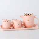 طقم برادب 4 مجات بالصنية مجسم