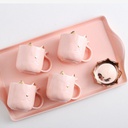 طقم برادب 4 مجات بالصنية مجسم