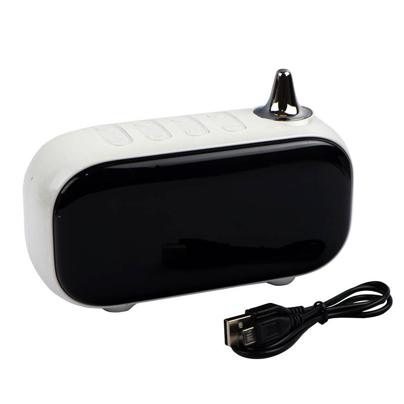 منبه وساعة ومكبر للصوت بلوتوث بشاشة ليد رقمية في جهاز واحد