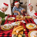 مفرش سفره 1.37*1.80 س كود 215