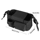 شنطة ومنظم استرولر ٦ جيب لمتعلقات البيبي