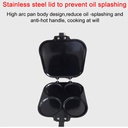 طاسة بان كيك بغطاء