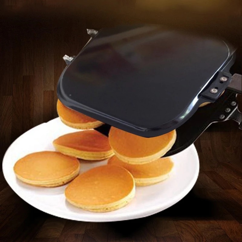 طاسة بان كيك بغطاء