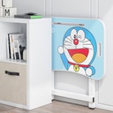 ترابيزة مرتفعة قابلة للطي للدراسة والعمل والرسم بحامل لكوب وحامل للهاتف او الأي باد