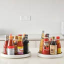 صينية تخزين دوارة للتنظيم في المطبخ او الثلاجة او الحمام