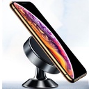 حامل موبايل مغناطيسي يدور ٣٦٠ درجة للسيارة والمكتب