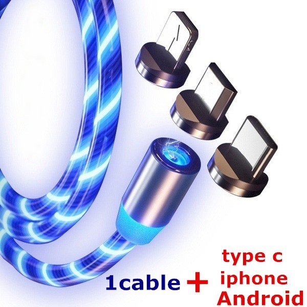 وصلة شحن يو اس بي سريعة ٣ في ١ لجميع أجهزة الاندرويد ١٠ متر