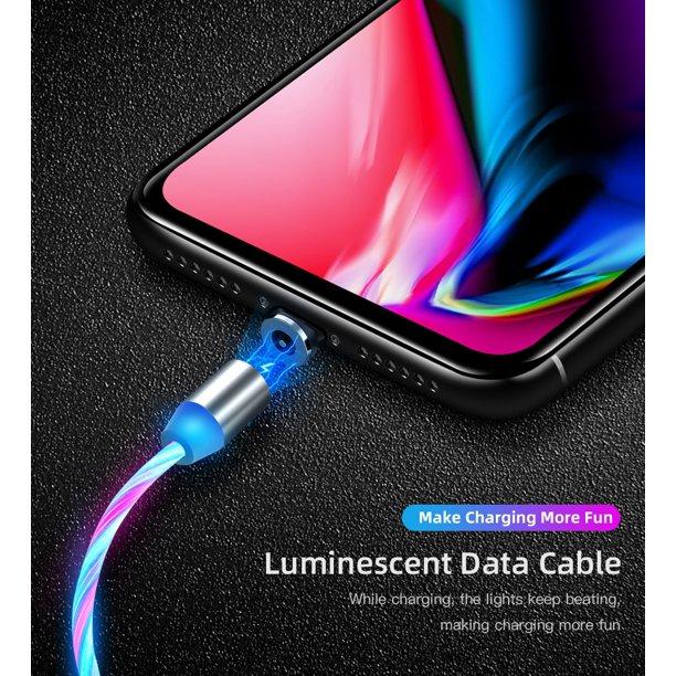 وصلة شحن يو اس بي سريعة ٣ في ١ لجميع أجهزة الاندرويد ١٠ متر