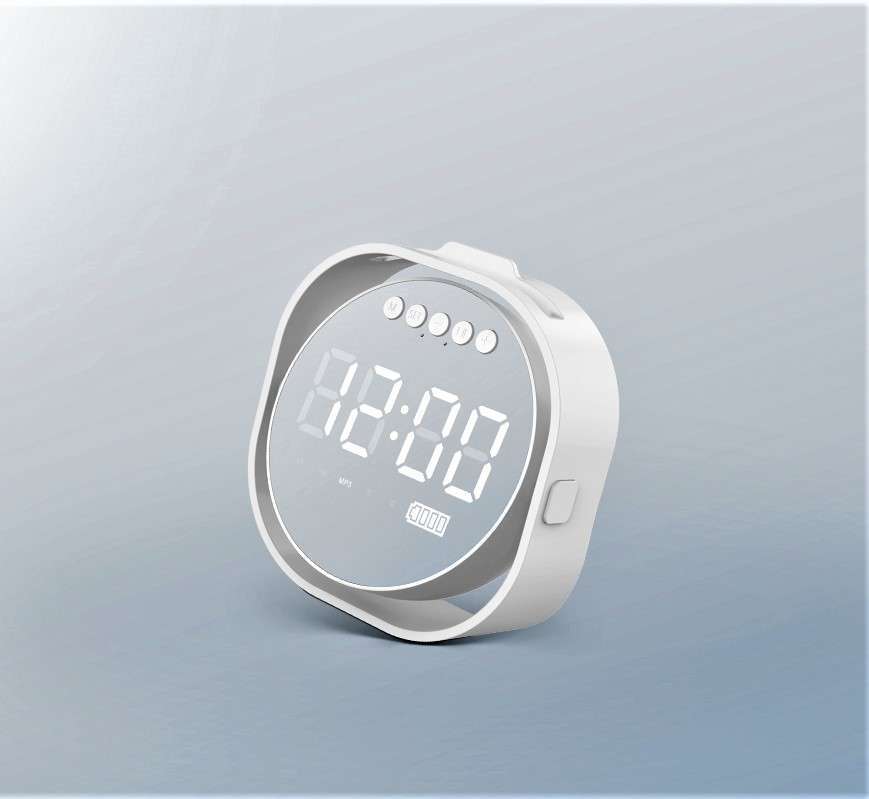 منبه مرايه اسبيكر فلاشة راديو بلوتوث