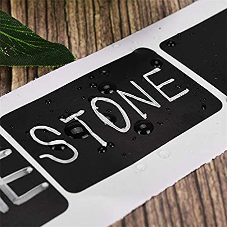 استيكر توابل سبورة اسود كود 398