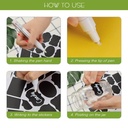 استيكر توابل سبورة اسود كود 398