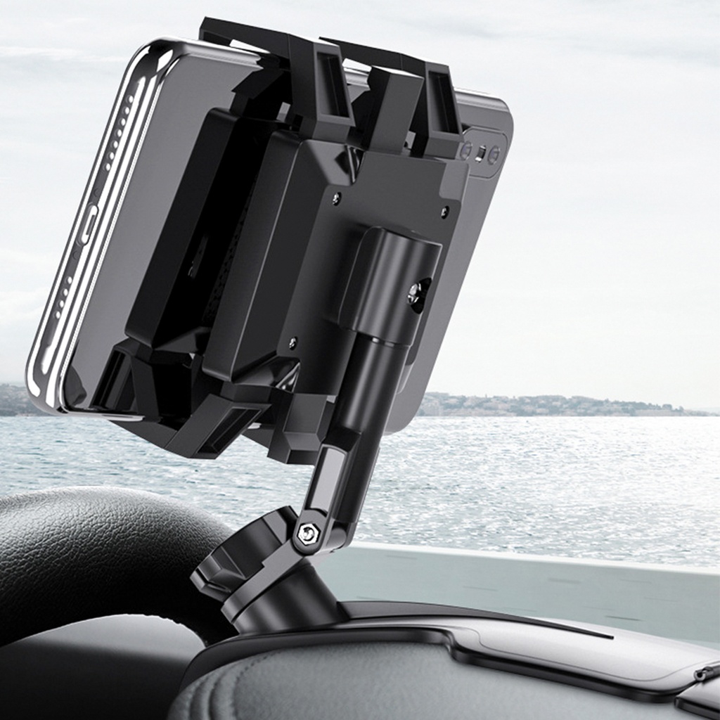 حامل موبايل سيارة دوار 360 درجة للمراية والتابلوه