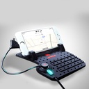 حامل وشاحن موبايل سيارة سريع للأيفون والأندرويد