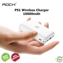 ميني باور بانك وايرلس ومنفذين لشحن جهازين في وقت واحد 10000 ملي امبير