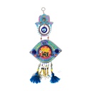 دلاية هاند ميد خشب بعجينه الصلصال الحراري قطعتين باشكال مختلفة