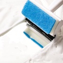 مساحة زجاج 2 في 1 للتنظيف والتلميع من الغبار والشحوم