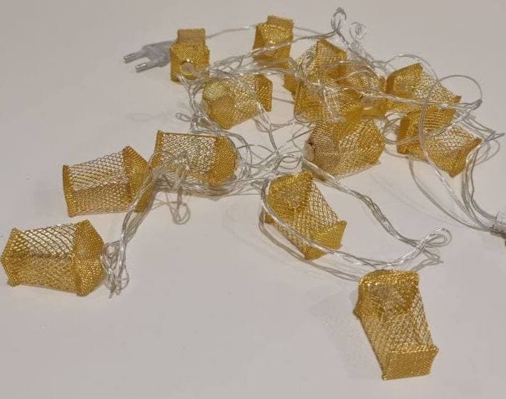 فرع فوانيس مضئ 3.5 متر لاضفاء اجواء رمضانية مبهجة