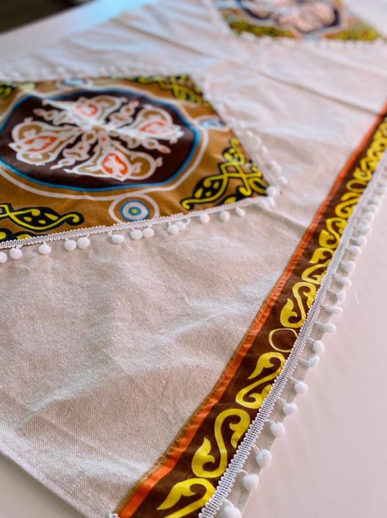 طقم انترية خيامية 4 قطع لإضفاء أجواء رمضانية مختلفة