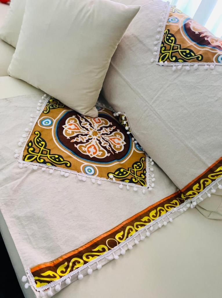 طقم انترية خيامية 4 قطع لإضفاء أجواء رمضانية مختلفة