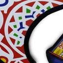 دلاية هلال وفانوس رمضان خشب حجم وسط