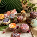 شمع علبه صاج وسط