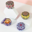 شمع علبه صاج وسط