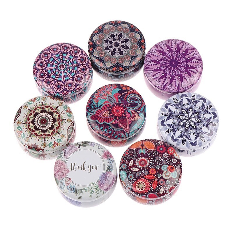 شمع علبه صاج وسط