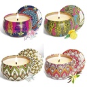 شمع علبه صاج وسط