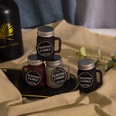 شمعه فواحه علي شكل زجاجه مج الوان