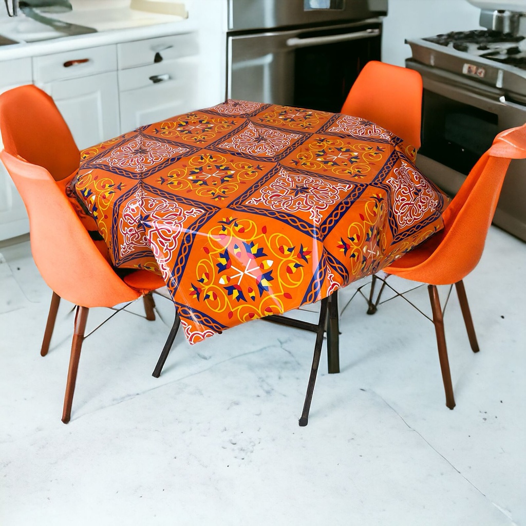 مفرش رمضاني للسفرة وترابيزات المطبخ بأشكال وألوان مختلفة من البلاستيك