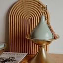 تمرية بقاعدة لحمل وتقديم التمر والمكسرات والشوكولاتة بغطاء مزين بهلال رمضان