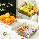 طبق اكليريك لحمل وتقديم الفواكه والمكسرات والشوكولاتة للضيوف بشكل شيك بألوان مختلفة