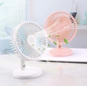 مروحة الهواء المنعش الدوارة للمكتب والرحلات والسفر والتخييم