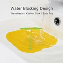 سدادة الأحواض والبانيو من السليكون لمنع التسريب والحشرات