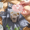 حافظة الحبوب والبقوليات القابل للتقسيم 4 اقسام