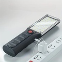 كشاف ليد طوارئ يو اس بي ب 3 درجات اضاءة مختلفة قابل لاعادة الشحن بهوك للتعليق للسفر والتخييم