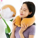 مخدة للرقبة ناعمة ومريحة من المايكروفايبر