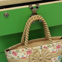 شماعة هوك معدن مزدوجة  لتعليق الملابس تثبت علي الأبواب والأدراج