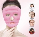 قناع تدليك الوجه ساخن وبارد مع مغناطيس لشد البشرة وتخفيف الصداع