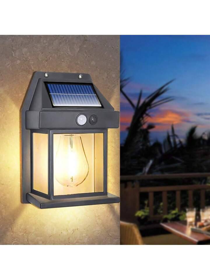 كشاف سينسور ميني يعمل بالطاقة الشمسية ب 3 مستويات للاضاءة