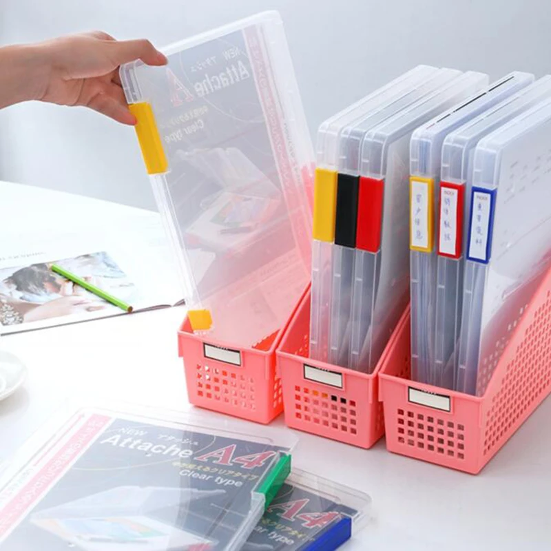 حافظة ورق ومستندات بلاستيك شفاف لسهولة رؤية الاوراق