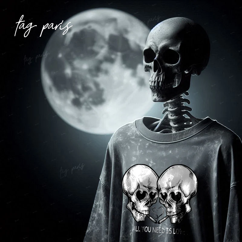 Sharing Moment  تيشيرت اوفر سايز