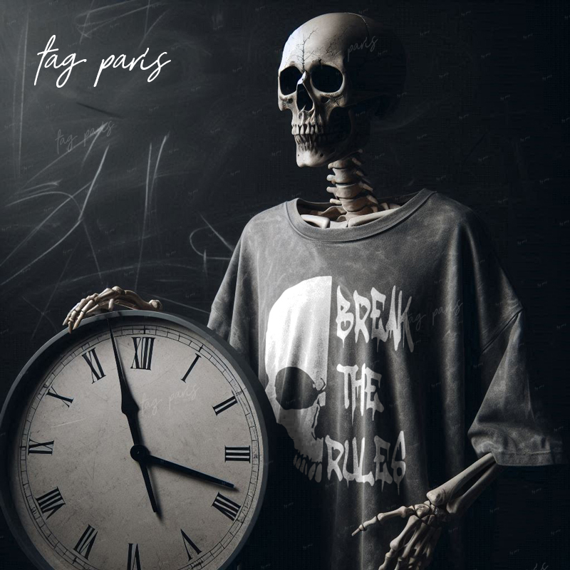Break The Rules تيشيرت اوفر سايز